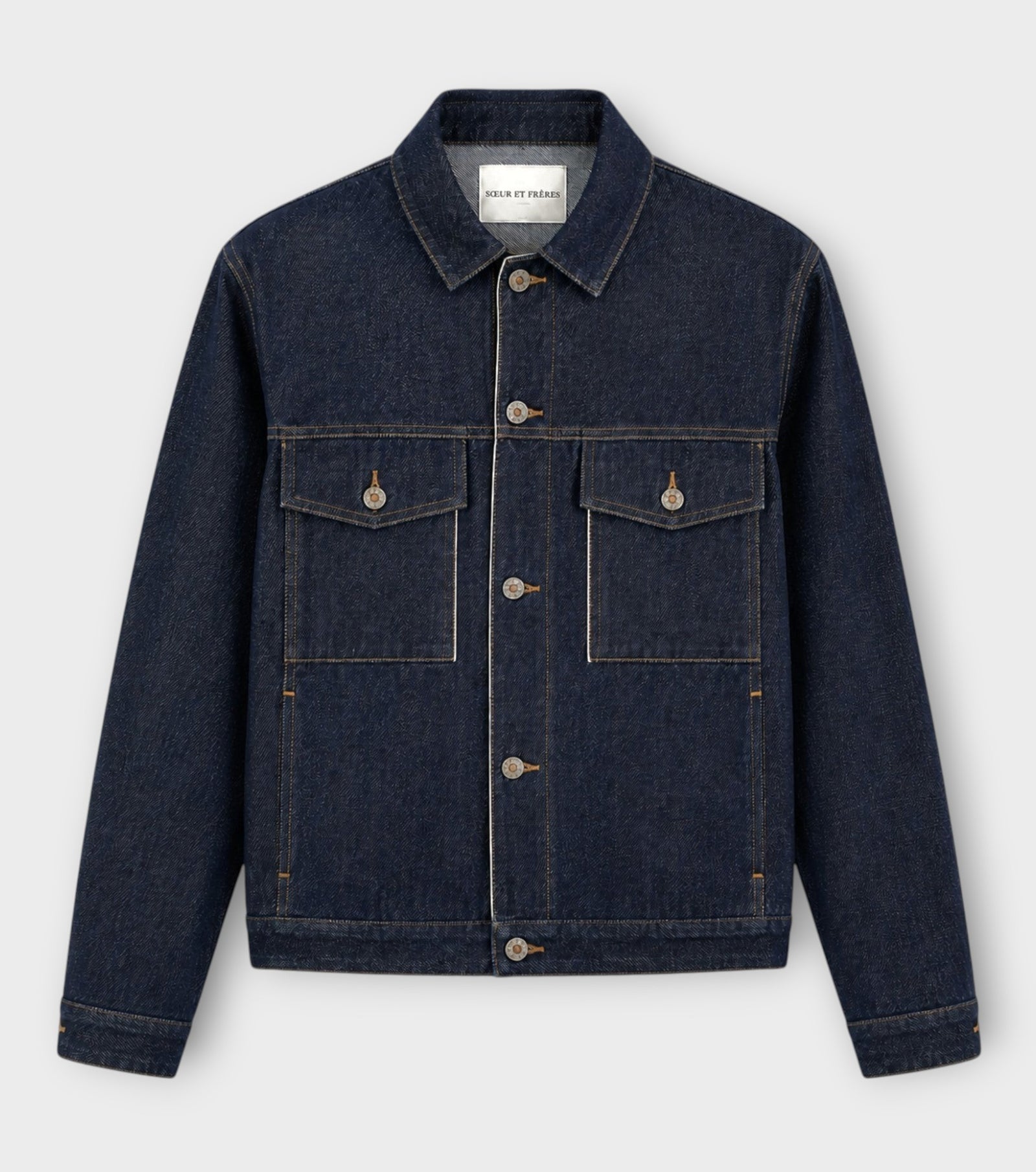 Dark Indigo Selvedge Denim Jacket