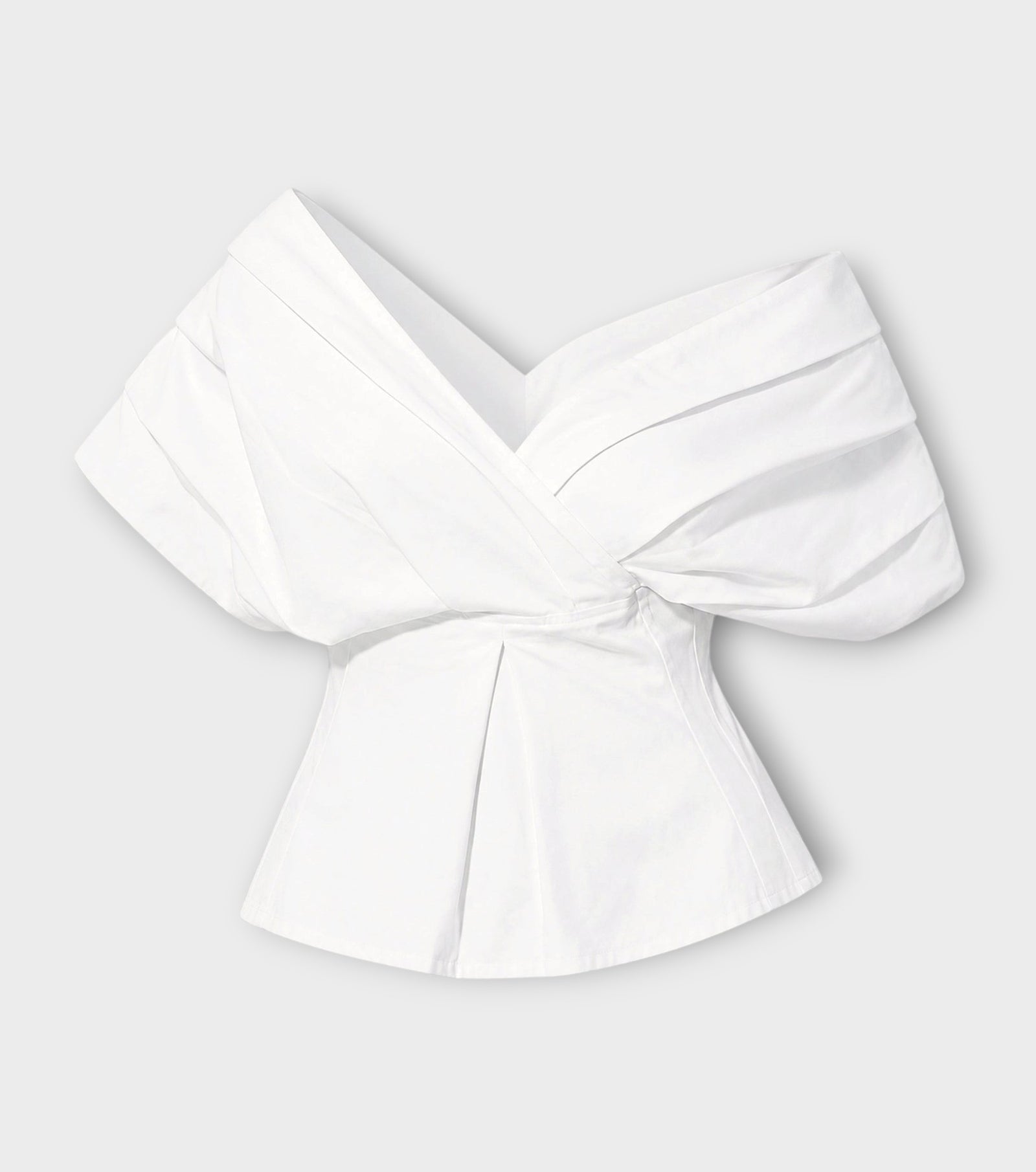 Le Off Shoulder — Optic White