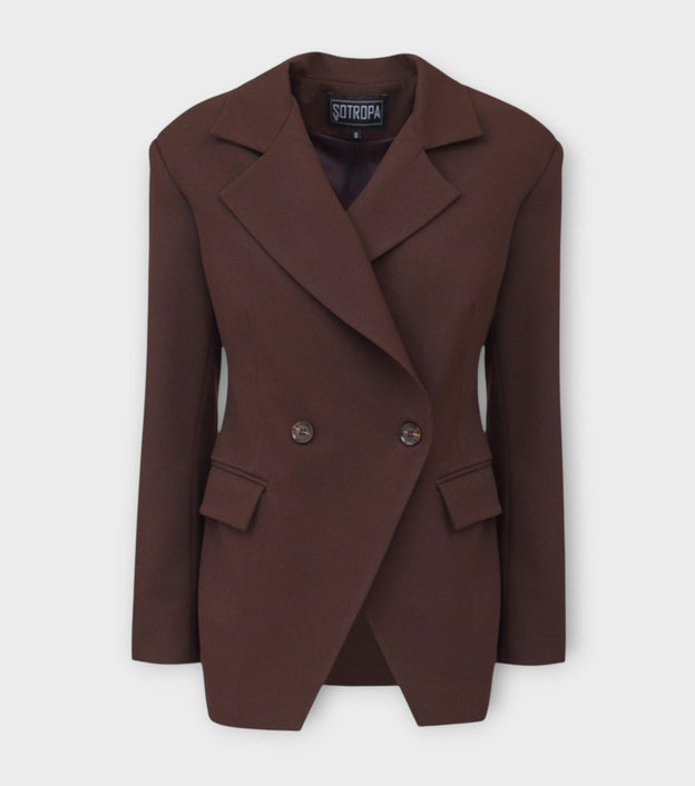 Brown Blazer