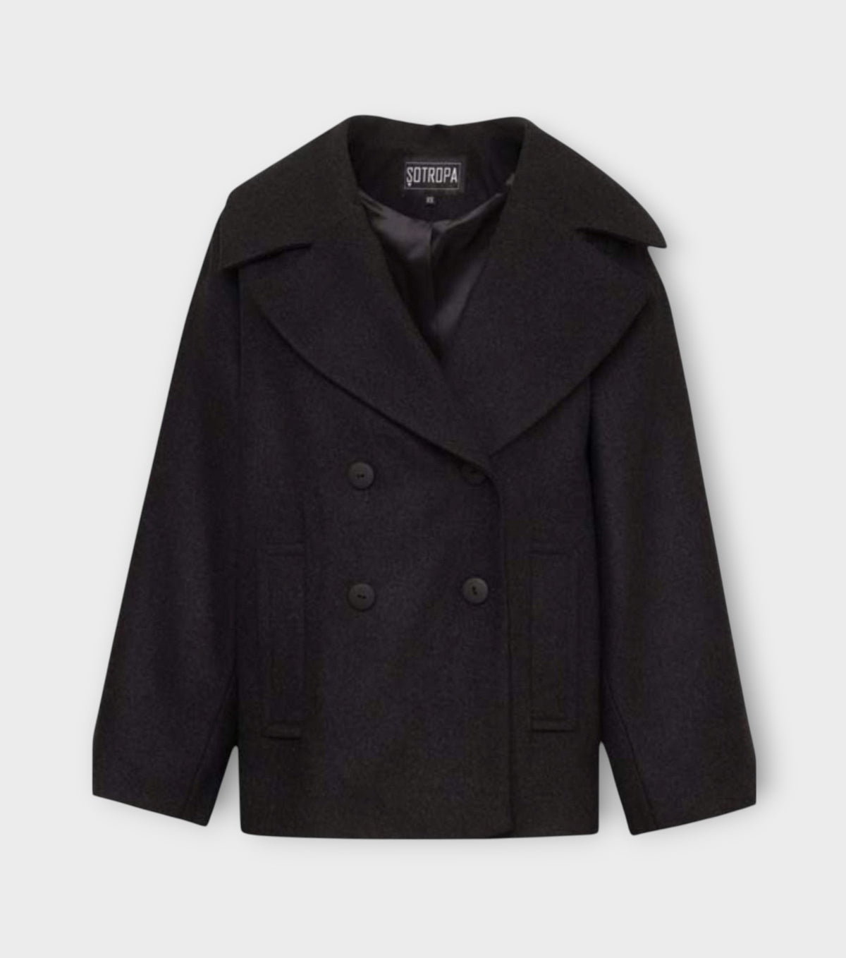 Short Black Coat