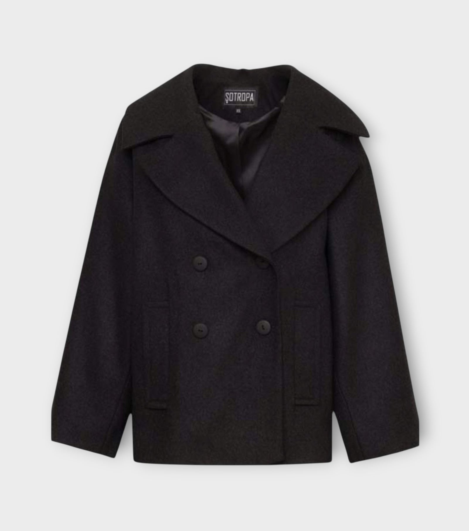 Short Black Coat