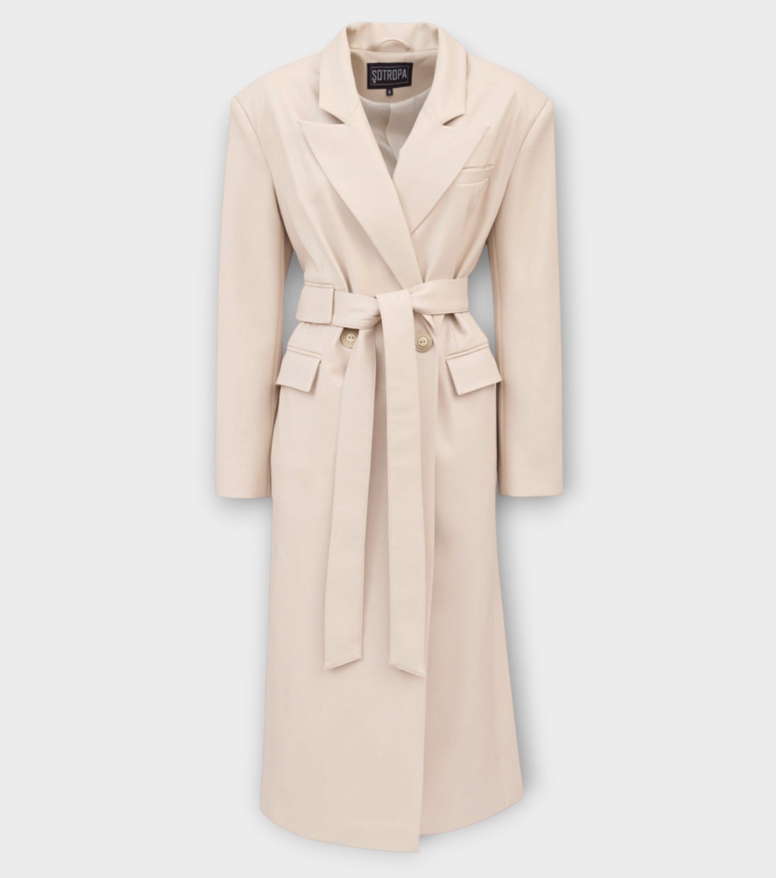Trench Eco Leather | PR Sample