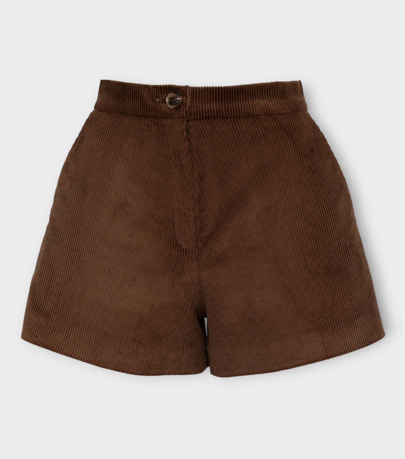 Velvet Shorts | Brown