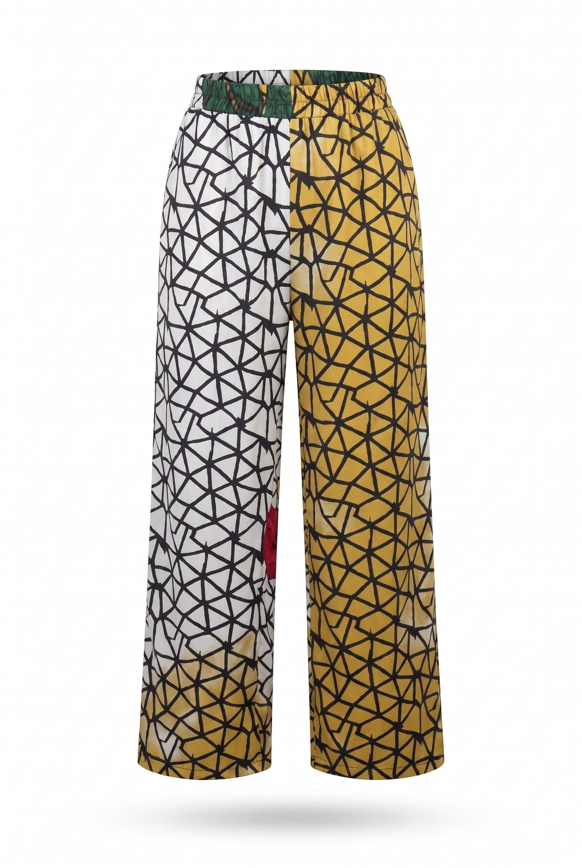 IEVA - Olive Green Ivory Fluid Trousers, buy at DOORS NYC