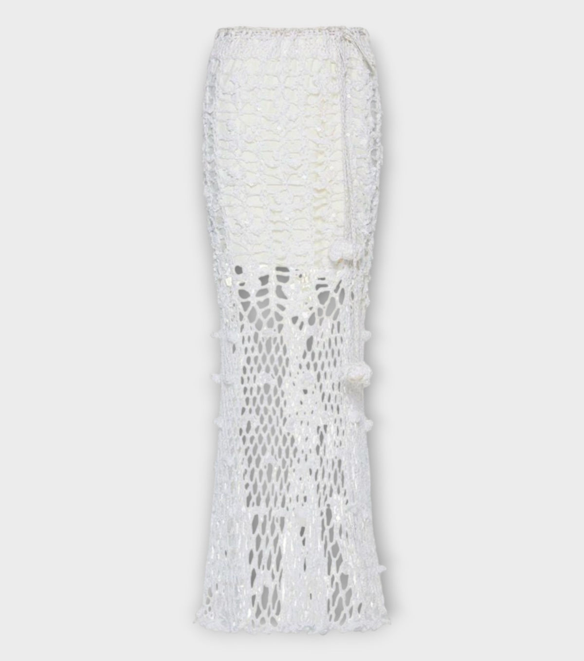 White Vanilla Handmade Crochet Skirt