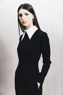 Formal Midi Dress | Black