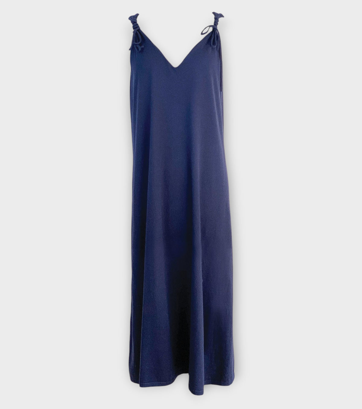 Cashmere Cotton House Dress | Navy