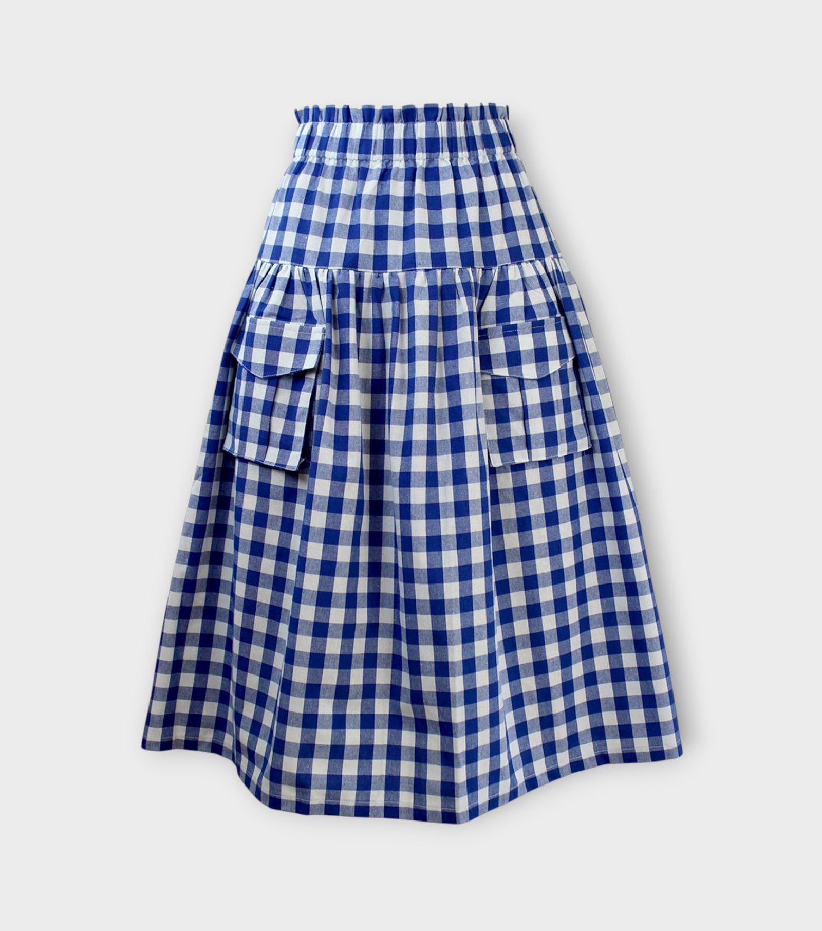 Linen Cargo Skirt