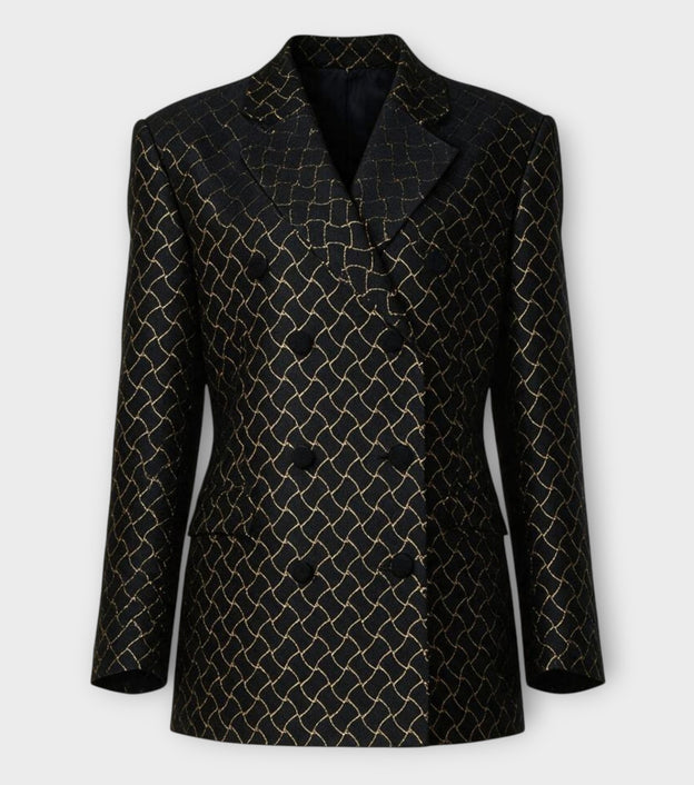 Gold Jacquard Jacket