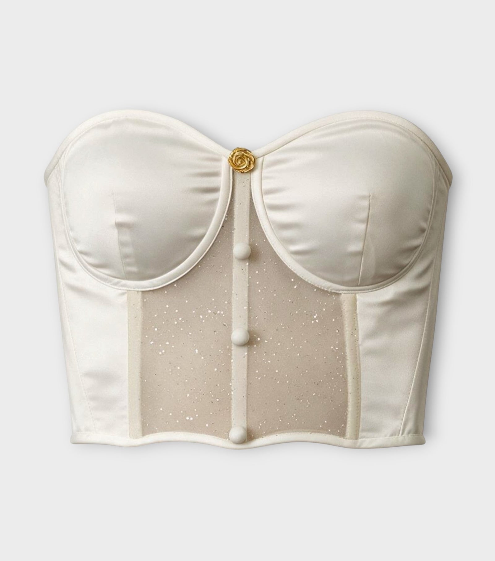 Gold Rose Bustier