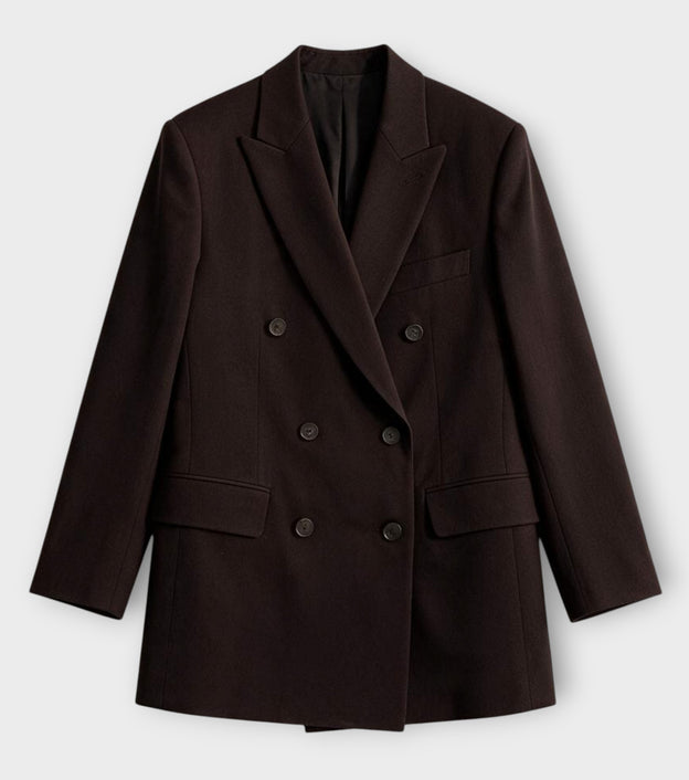 Peaked Jacket | Brown