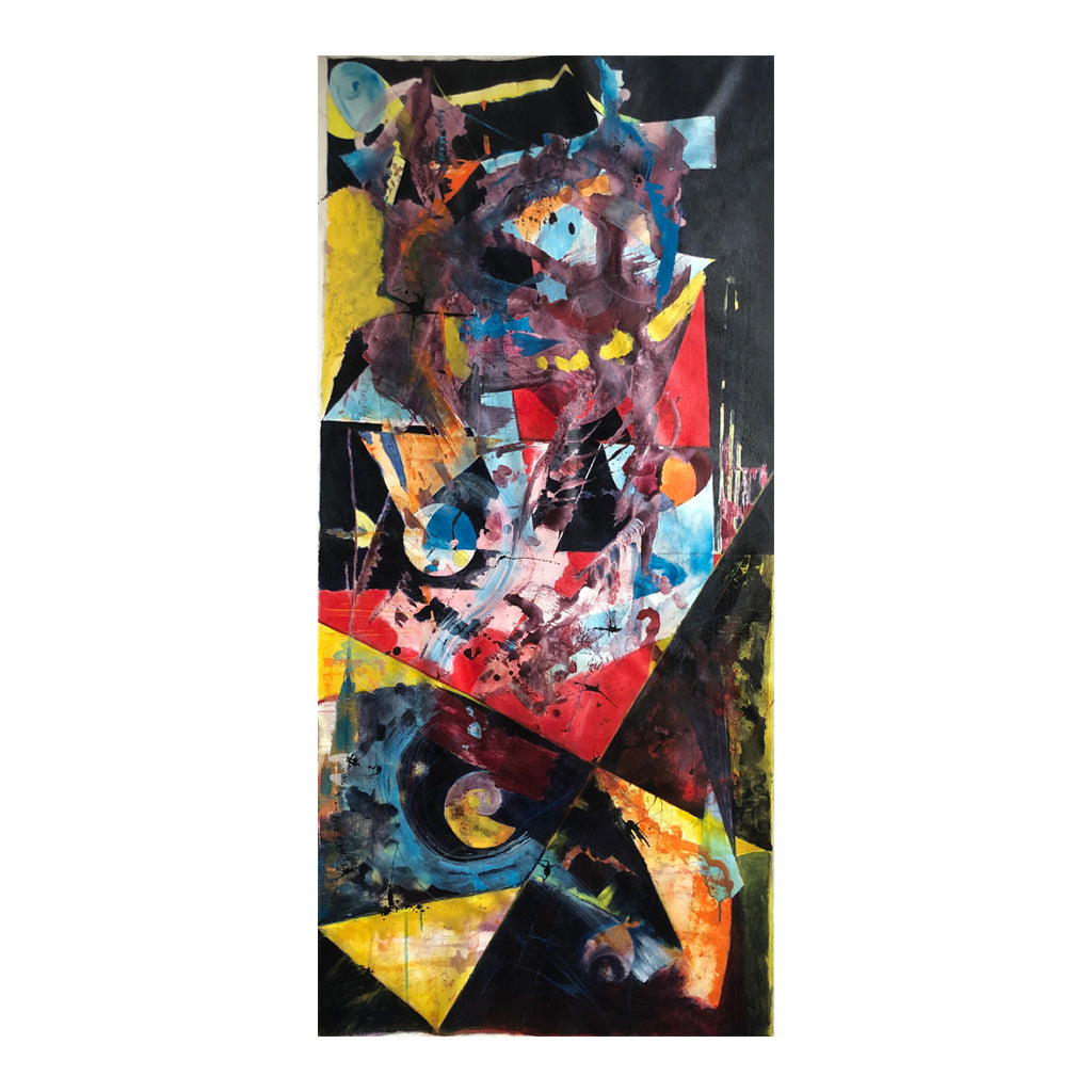 Light Travels in Color II, Night | Painting