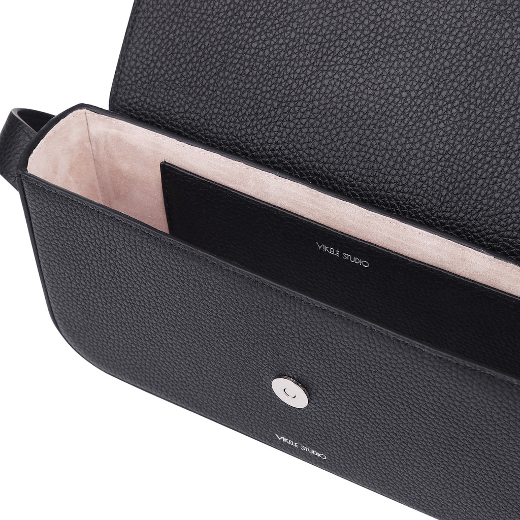 VIKELE STUDIO - Katrine Bag Textured | Black, buy at doors. nyc