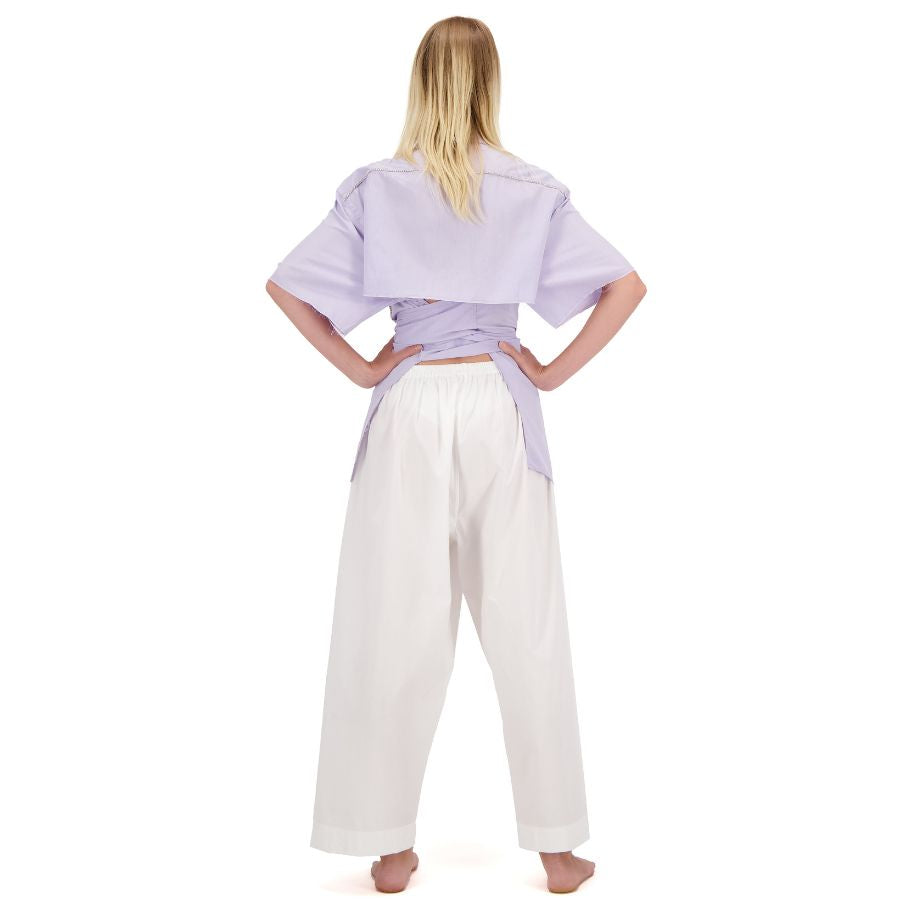 OMELIA - Short Sleeve Shirt | Purple, buy at doors. nyc