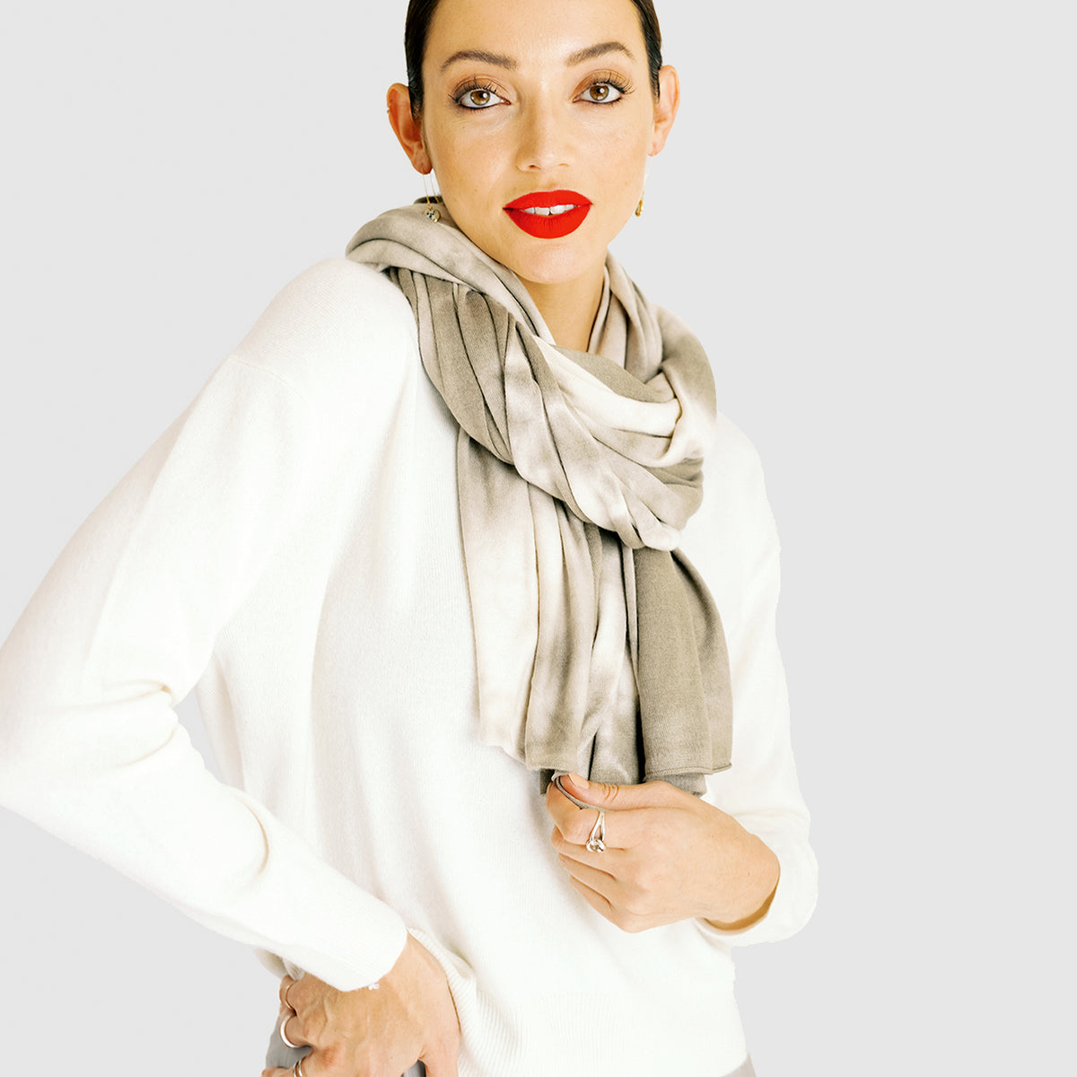 Storm Silk Cashmere Wrap