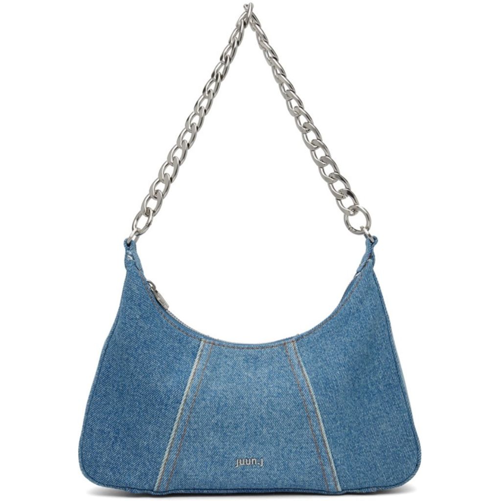 Baguette bag blue Clearance