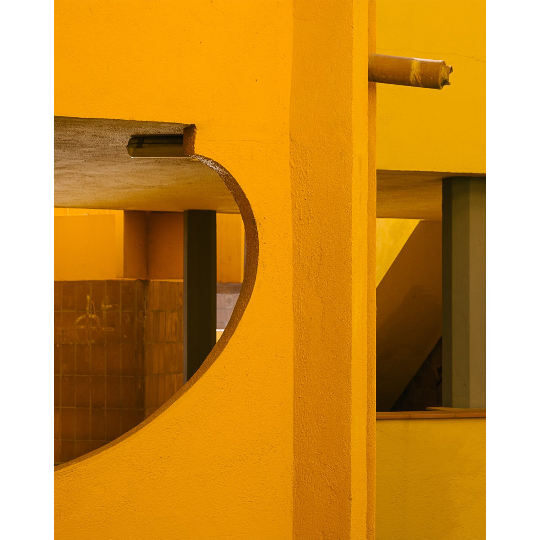 Yellow Courtyard | Photography