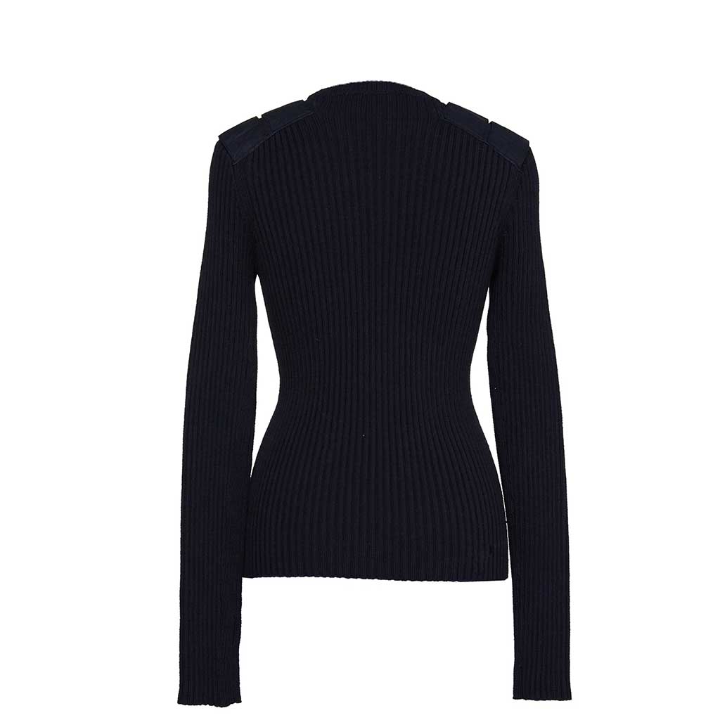 Juun.J Black Knit Pull-over