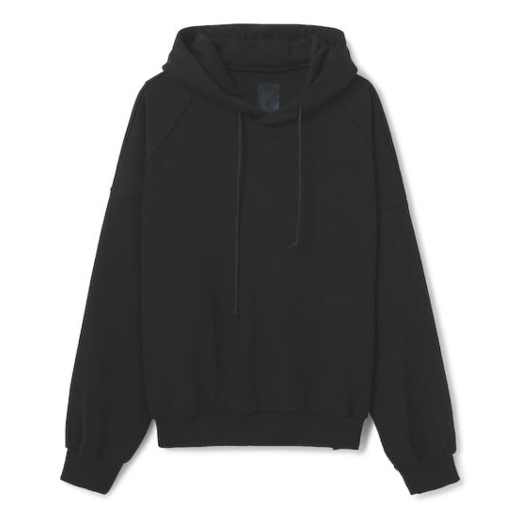 JUUN.J - Graphic Overfit Hoodie Sweatshirt | Black buy at DOORS NYC