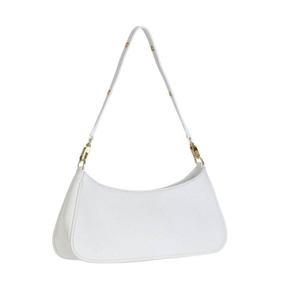 TTMAB - Alexis Leather Shoulder Bag | White buy at doors.nyc