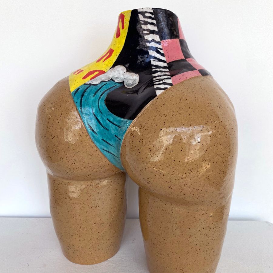 MEEGAN BARNES - Wavey Booty Vase, buy at doors. nyc