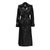 Lacquered Trench Coat | Black
