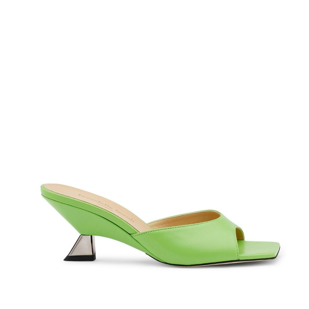 BENEDETTA BOROLI- Alyssa Alien Slides | Green, buy at doors. nyc