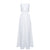 LA MARINA - Back-tie Dress | White, buy at doors. nyc