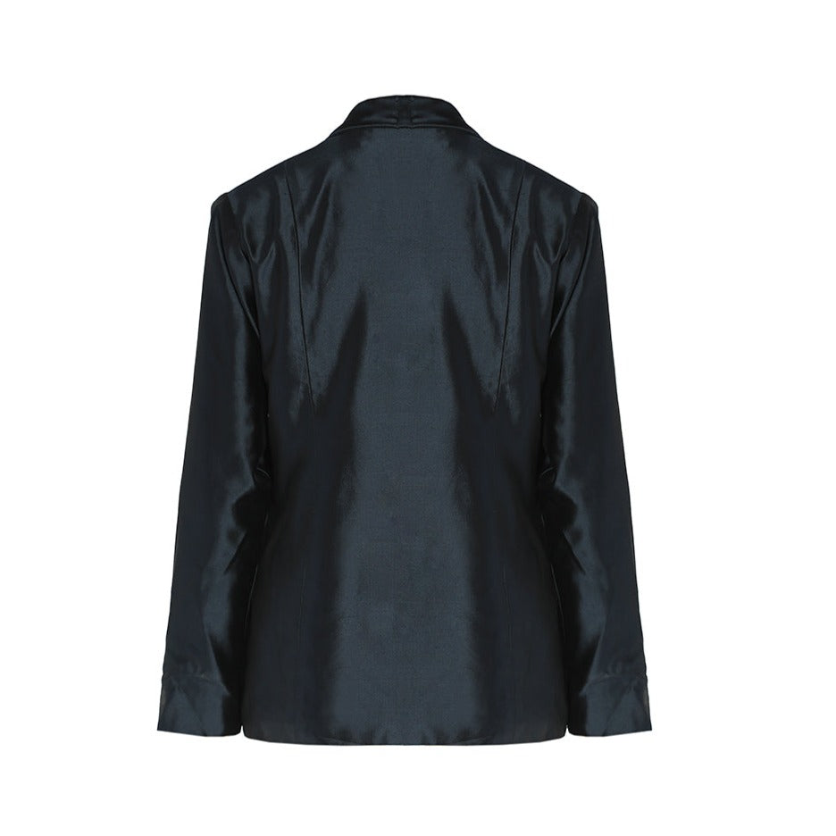 OTKUTYR - Tefetta Jacket | Blue, buy at DOORS NYC