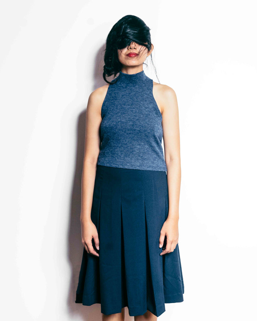 OTKUTYR - Blues Wool Top, buy at DOORS NYC