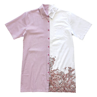 Mini Shirt Dress | Cherry Blossom