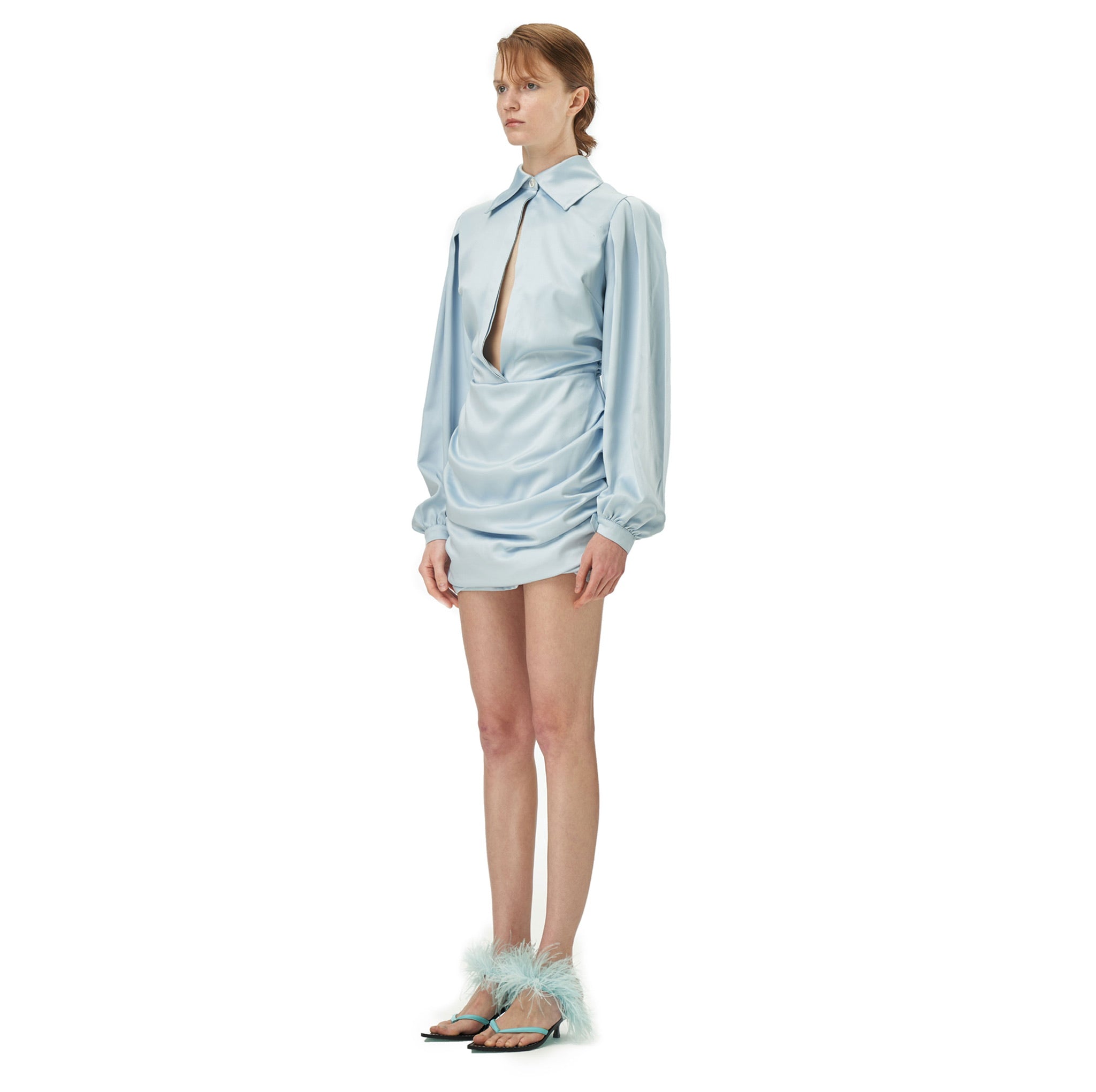 PANN - Mini Dress | Blue, buy at doors.nyc