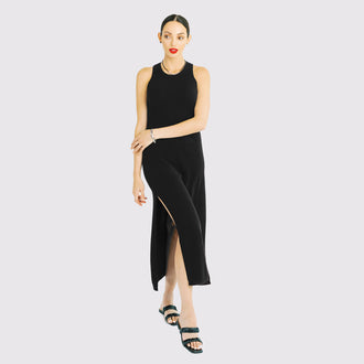 Cashmere Maxi Dress | Black