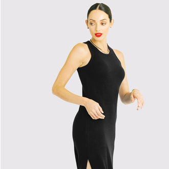 Cashmere Maxi Dress | Black