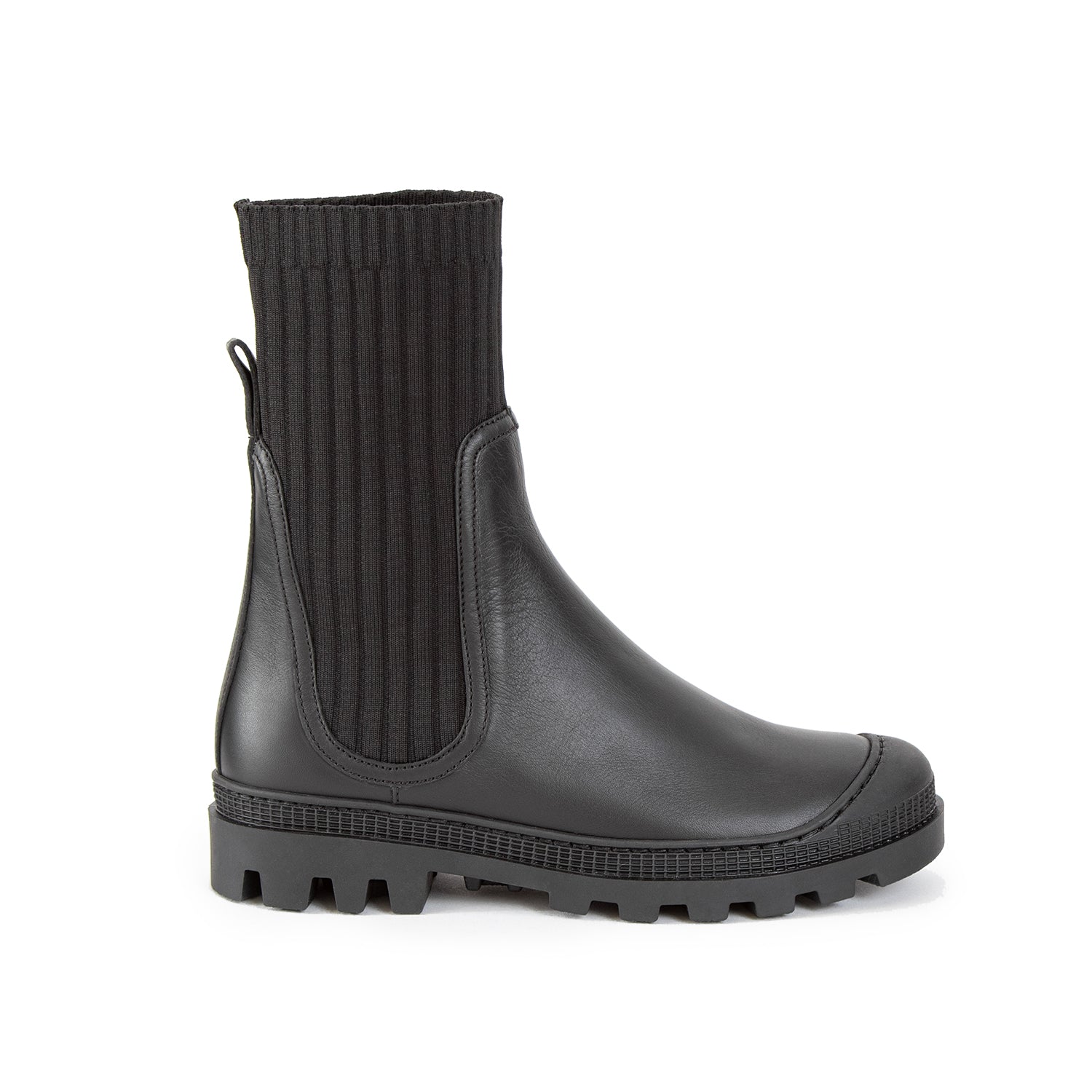 VIKELE STUDIO - LEILA Nappa Boots | Black, buy at doors. nyc