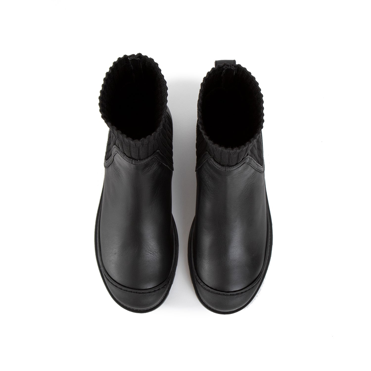 VIKELE STUDIO - LEILA Nappa Boots | Black, buy at doors. nyc