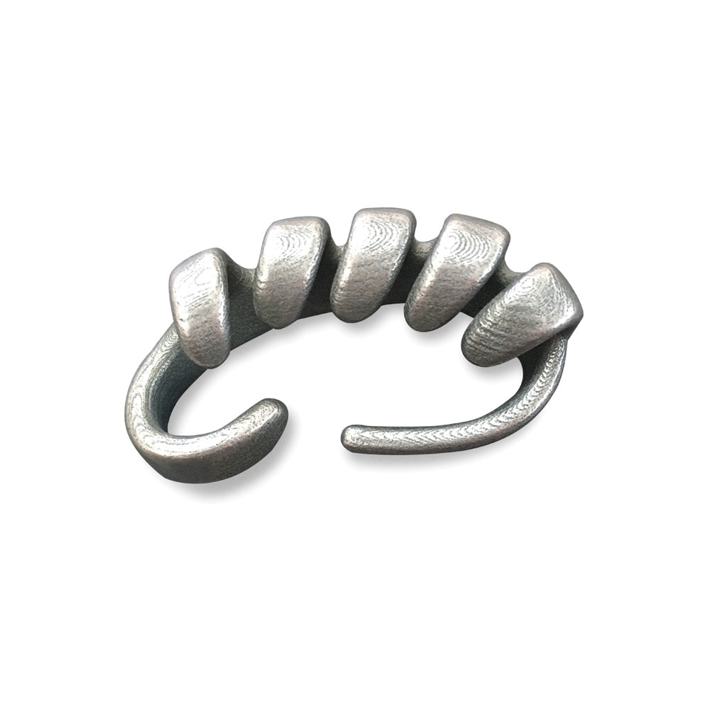 B DODI - Silver Serpentine Ear-Cuffs | PR Sample buy at DOORS NYC
