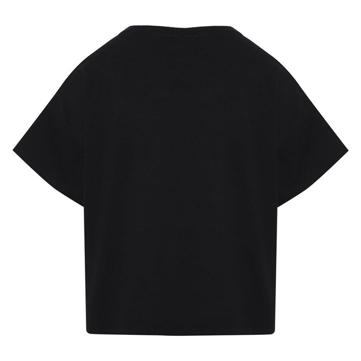 etérea -Big Heart Cotton & Recycled-Fibre Blend T-shirt | Black, buy at doors. nyc