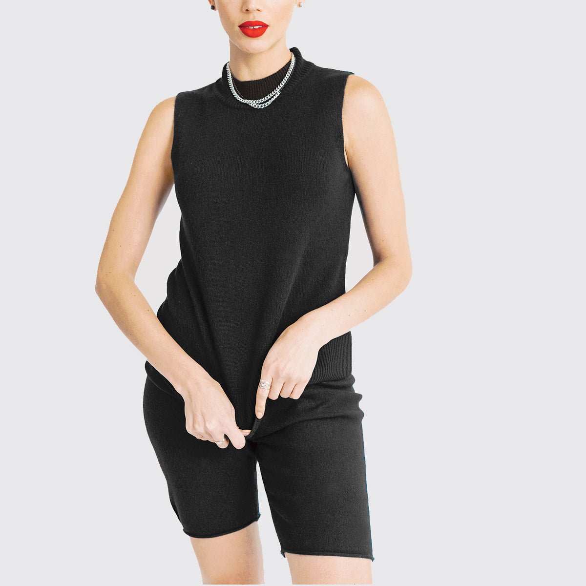 Cashmere Shorts | Black