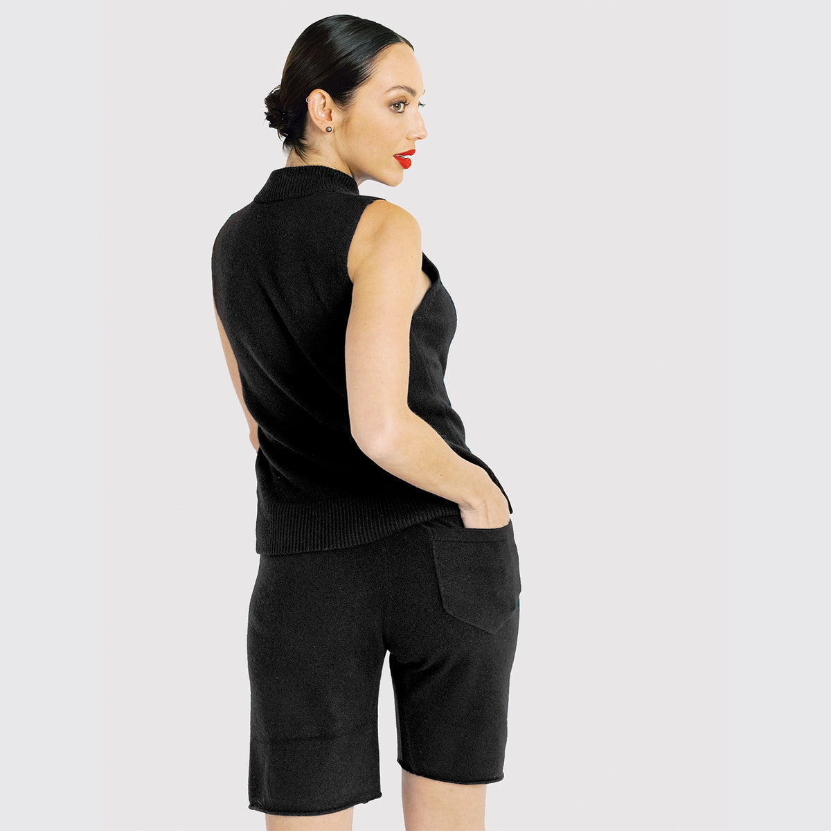Cashmere Shorts | Black