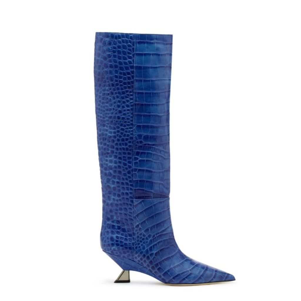 BENEDETTA BOROLI- Ashley Persia Boots | Blue, buy at DOORS NYC