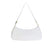 Alexis Leather Shoulder Bag | White